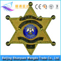 China Manufacture Offer Metal Star Sharped Custom Pin Badge